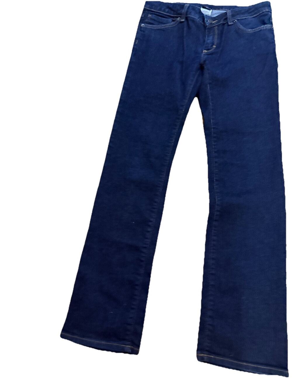 PATAGONIA Women’s Navy Blue Dark Wash Denim Straight Jeans Size 28